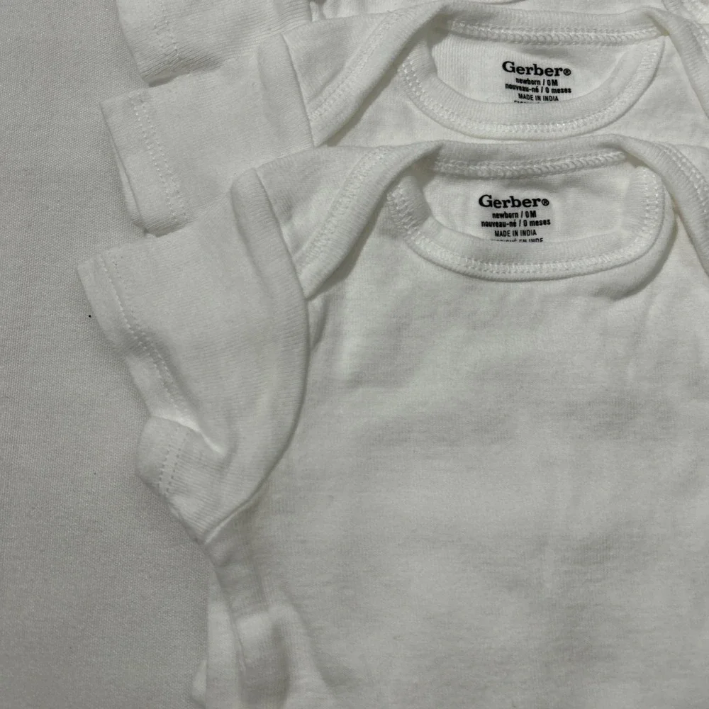 Gerber newborn onesies